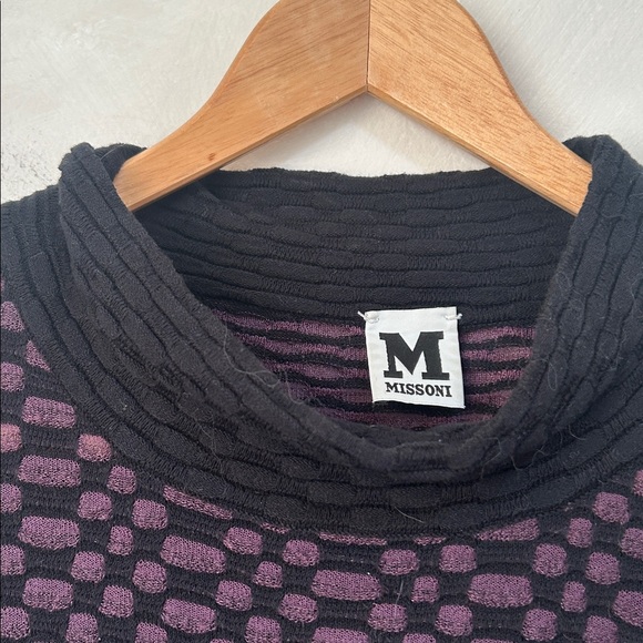 Vintage M Missoni mock neck sweater size IT 46/ US 10 - Picture 9 of 12